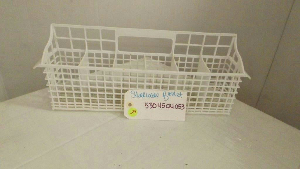 ELECTROLUX FRIGIDAIRE DISHWASHER 5304504053 SILVERWARE BASKET USED ELECTROLUX FRIGIDAIRE DISHWASHER 5304504053 SILVERWARE BASKET USED